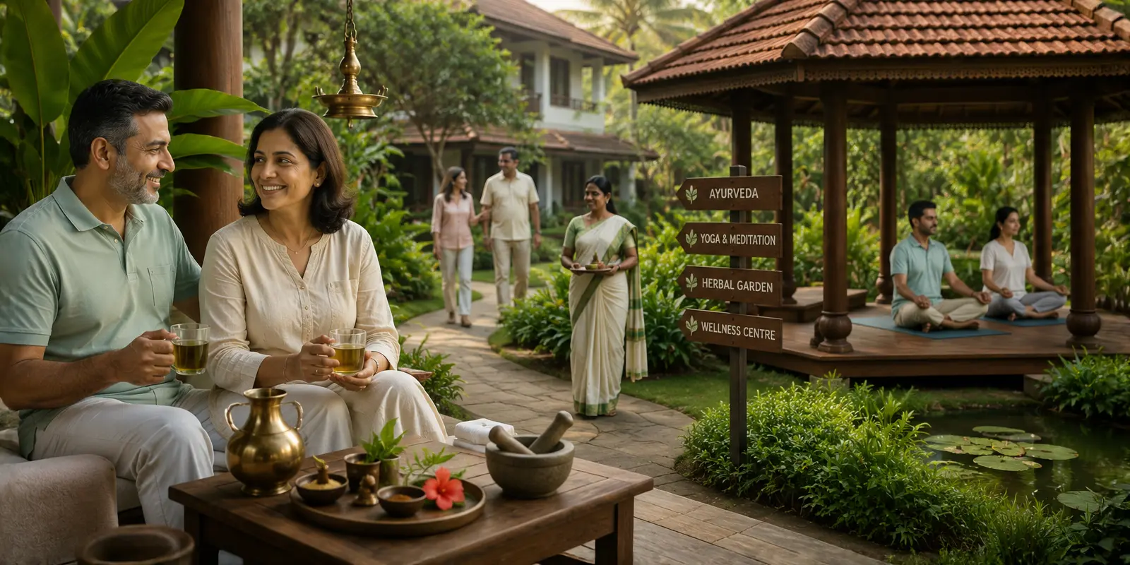 The Role of Ayurveda and Wellness in Modern Senior Living in Kerala